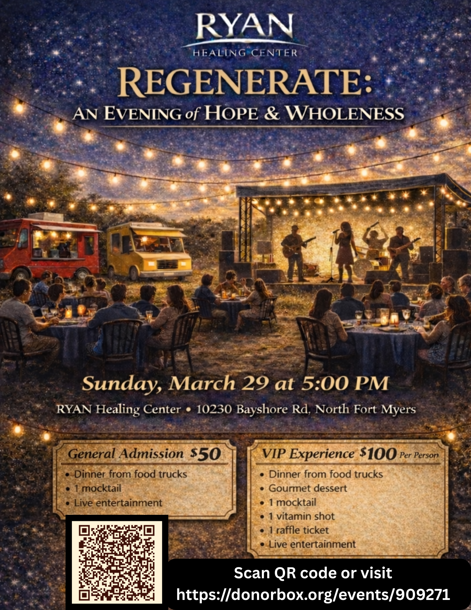 An Evening of Hope & Wholeness An Evening of Hope & Wholeness